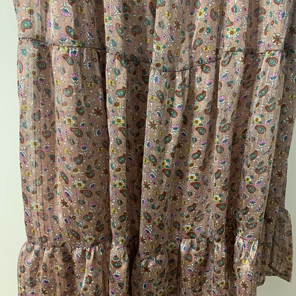 Pinkblush NWT Gorgeous Pink Floral Shimmer Maternity Pregnancy Dress Baby Shower - Picture 4 of 6